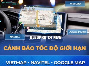 Tích hợp phần mềm bản đồ thông dụng: Vietmap S1, Navitel, Google Map