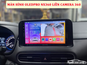 Màn hình OledPro NX360 liền Camera 360 lắp cho xe Kona