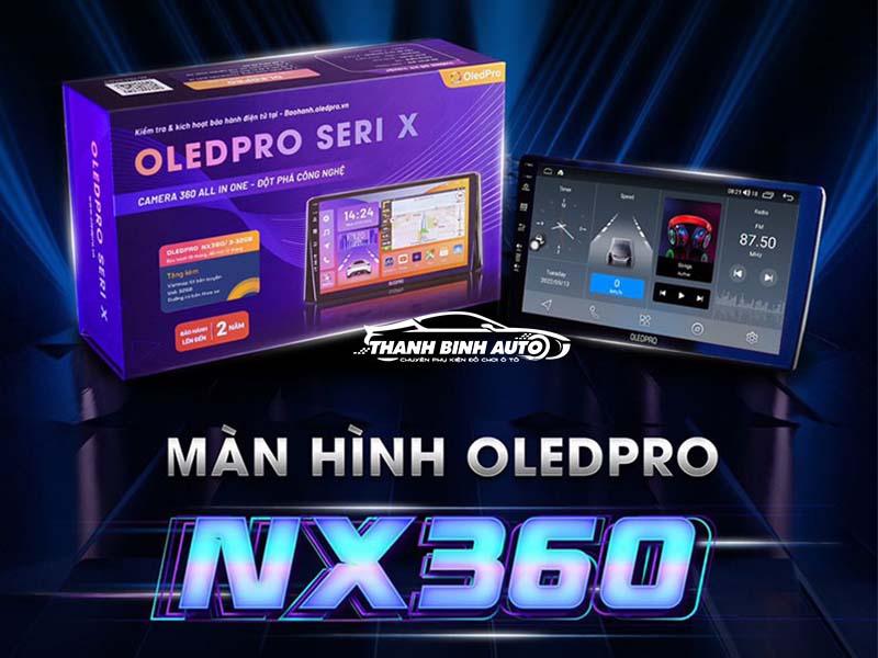 Màn hình OledPro NX360 có cấu hình mạnh mẽ, thiết kế sang trọng