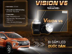 Giúp nâng cấp hệ thống chiếu sáng của xe và cải thiện tầm nhìn cho người lái