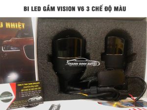 Bi led gầm Vision V6 hỗ trợ người lái có thể đổi chế độ pha/cos linh hoạt