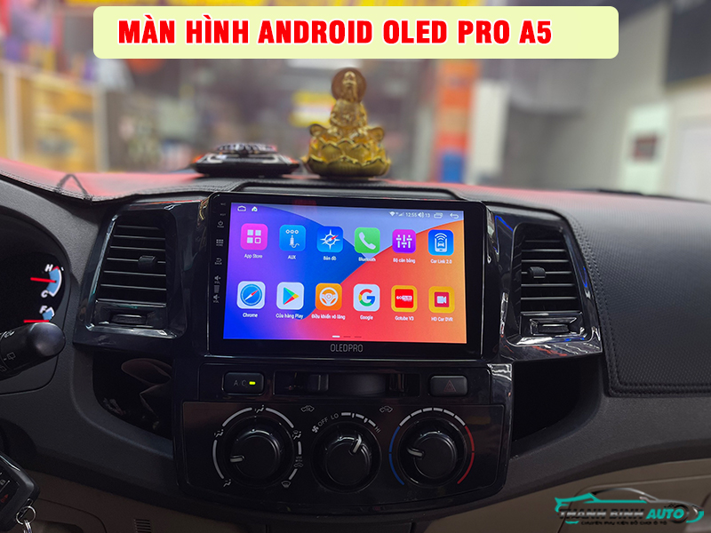 Địa chỉ lắp màn hình Android OledPro A5 uy tín chất lượng tại TPHCM