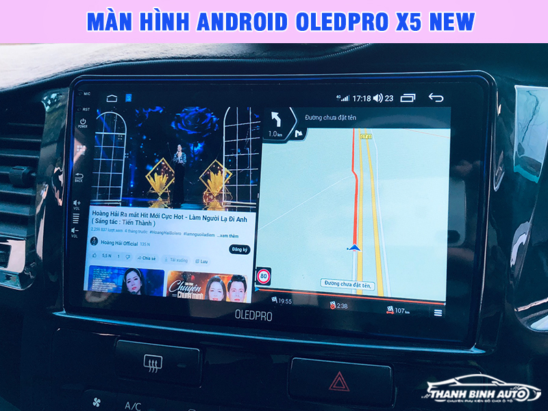 Địa chỉ lắp màn hình Android OledPro X5 New uy tín chất lượng tại TP Thủ Đức