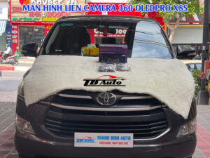 Màn hình liền camera 360 OledPro X8S lắp cho xe Innova