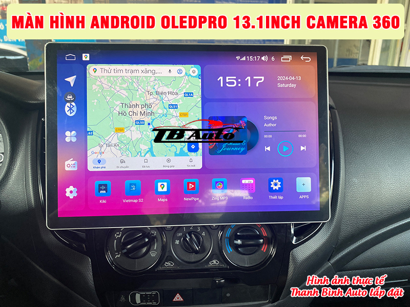 Màn hình Android OledPro 13.1inch camera 360 độ phân giải 2K đẹp mắt