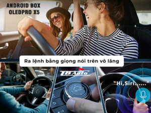 ✦ Điều khiển màn hình thông qua giọng nói thông minh - Android Box OledPro X5 còn cho phép bạn điều khiển màn hình zin nguyên bản bằng giọng nói thông qua trợ lý ảo Kiki. Từ đó, bạn sẽ không cần sử dụng quá nhiều thao tác bằng cảm ứng tay và tập trung lái xe hơn.