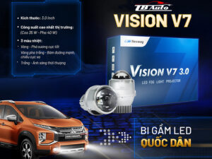 Địa chỉ lắp đèn bi gầm Nexway Vision V7 uy tín chất lượng tại TP HCM