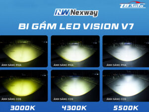Địa chỉ lắp đèn bi gầm Nexway Vision V7 uy tín chất lượng tại Quận 9