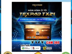 Màn hình Android TexPad TX24 Cam 360 Thanh Bình Auto