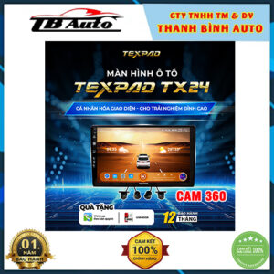 Màn hình Android TexPad TX24 Cam 360 Thanh Bình Auto
