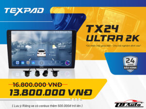 Địa chỉ lắp màn hình Android TexPad TX24 Ultra 2K 360 uy tín chất lượng tại TP HCM