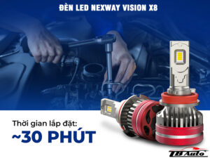 Địa chỉ lắp đèn Led Nexway Vision X8 uy tín chất lượng tại TP Thủ Đức