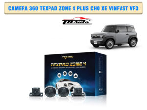 Địa chỉ lắp Camera 360 TexPad Zone 4 Plus cho xe VinFast VF3 uy tín chất lượng tại TP HCM