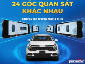 Địa chỉ lắp Camera 360 TexPad Zone 4 Carplay uy tín chất lượng tại Quận Gò Vấp